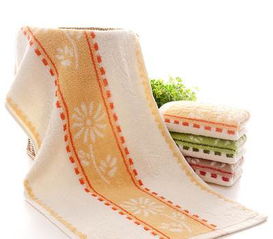 高陽純棉毛巾廠家直銷 弱捻菊花提花100g勞保毛巾的日用價(jià)值